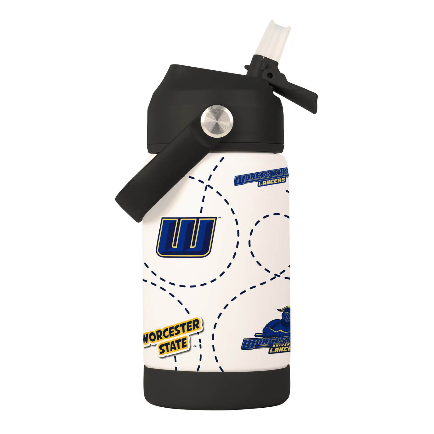 Worcester State University 12oz Mascot SS Kids Bottle