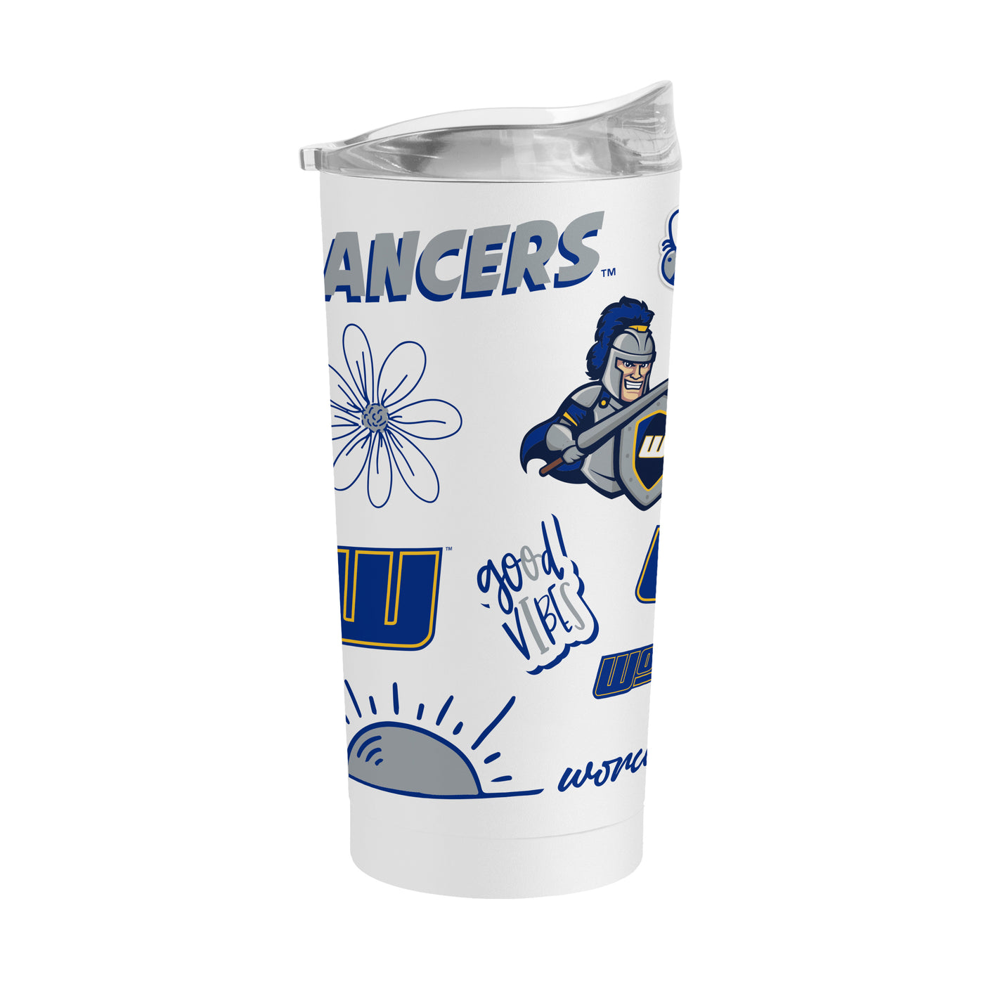 Worcester State University 20oz Native Powder Coat Tumbler