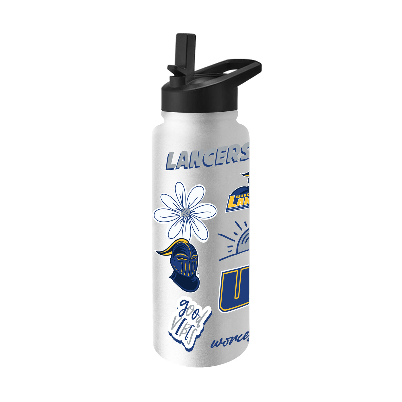 Worcester State University 34oz Native Quencher Bottle