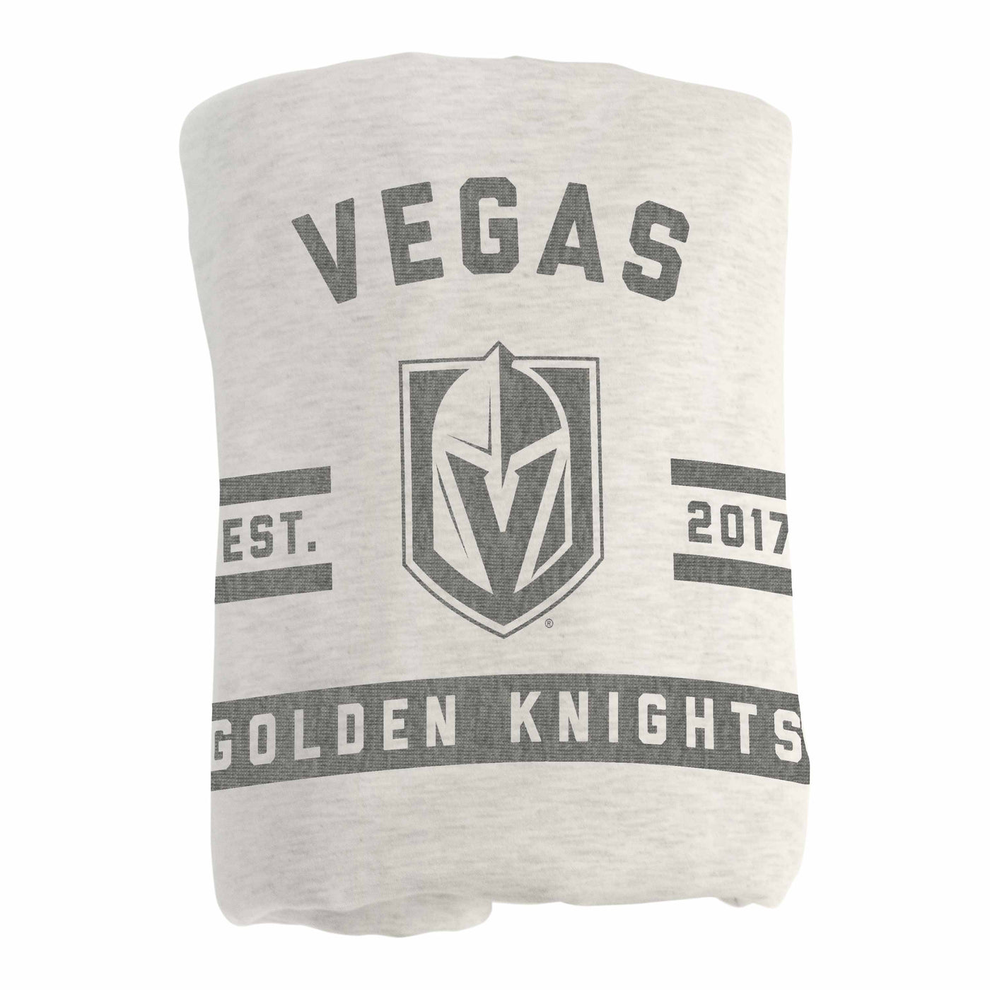 Vegas Golden Knights Oatmeal Sweatshirt Blanket