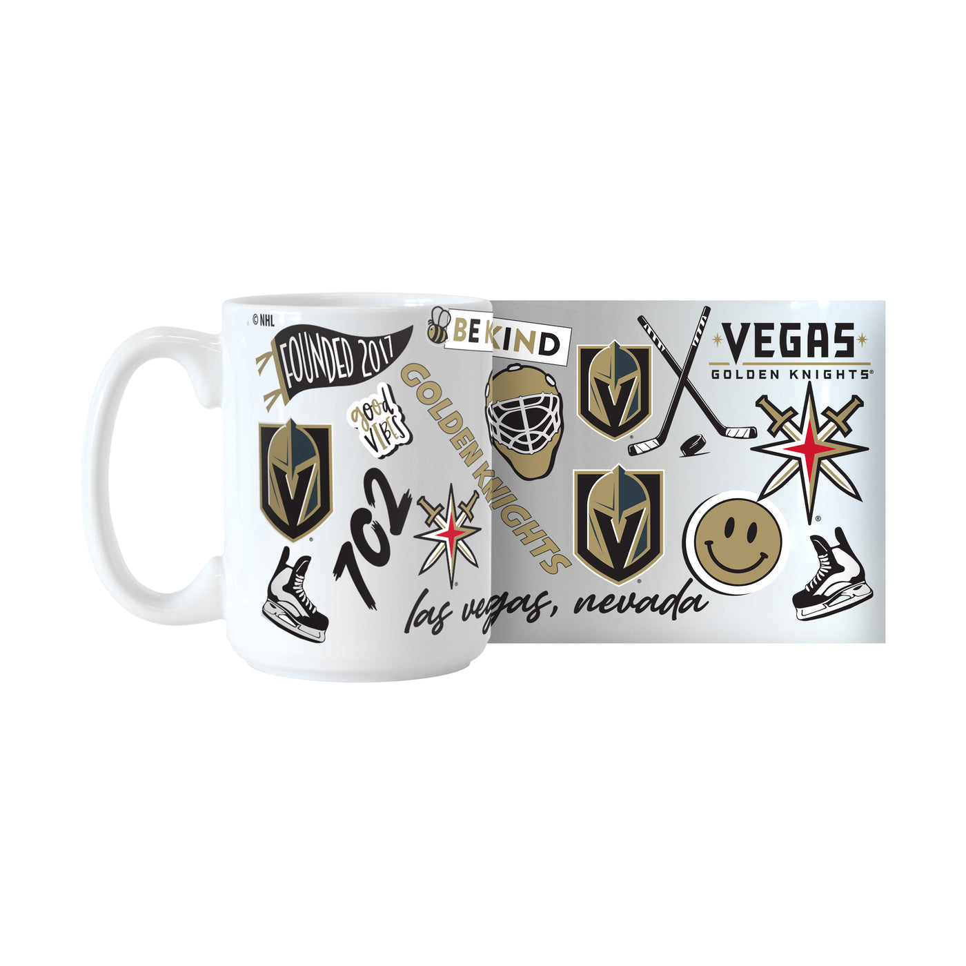 Vegas Golden Knights 15oz Native Sublimated Mug