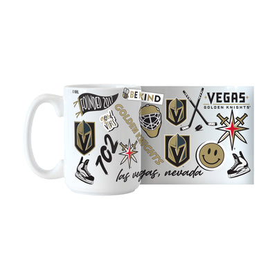 Vegas Golden Knights 15oz Native Sublimated Mug