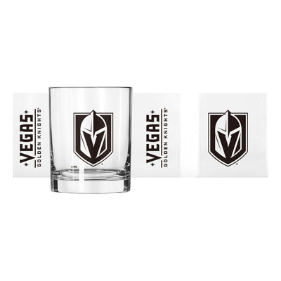 Vegas Golden Knights 14oz Gameday Rocks Glass