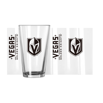 Vegas Golden Knights 16oz Gameday Pint Glass - Logo Brands