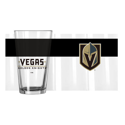 Vegas Golden Knights 16oz Colorblock Pint Glass