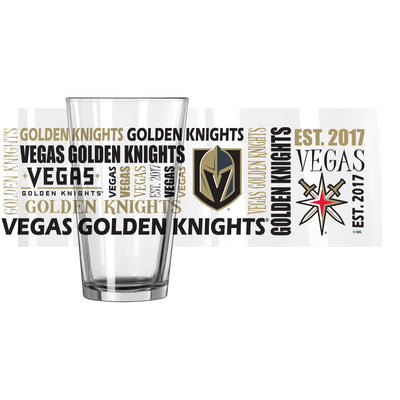 Vegas Golden Knights 16oz Spirit Pint Glass
