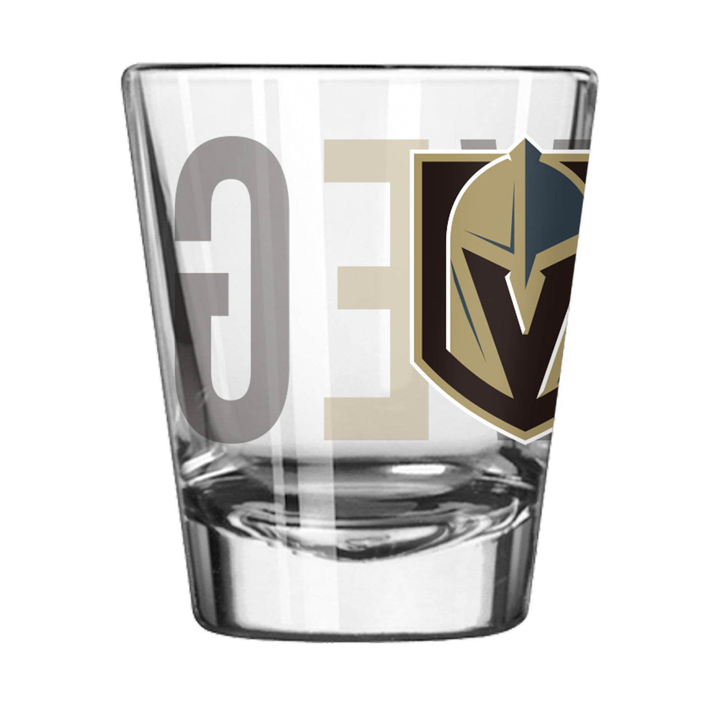 Vegas Golden Knights 2oz Overtime Shot Glass