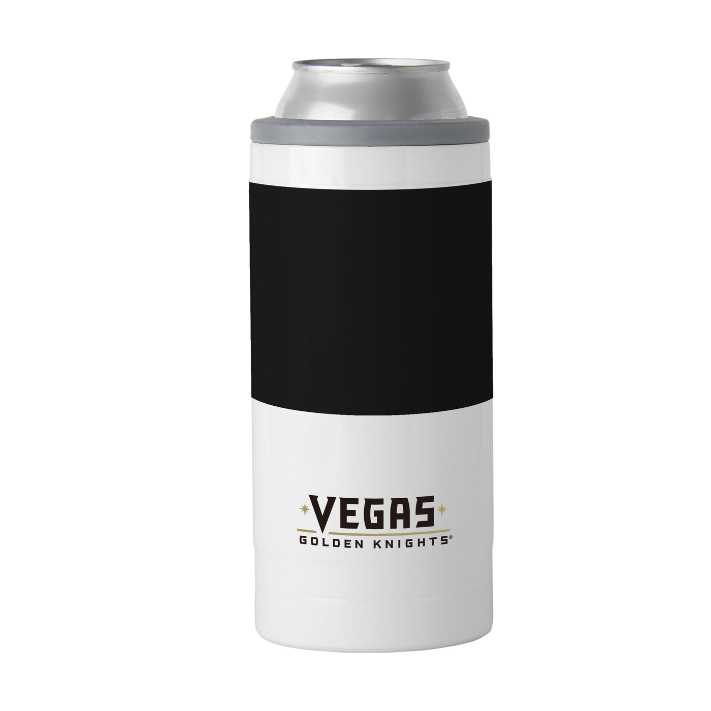 Vegas Golden Knights 12oz Colorblock Slim Can Coolie