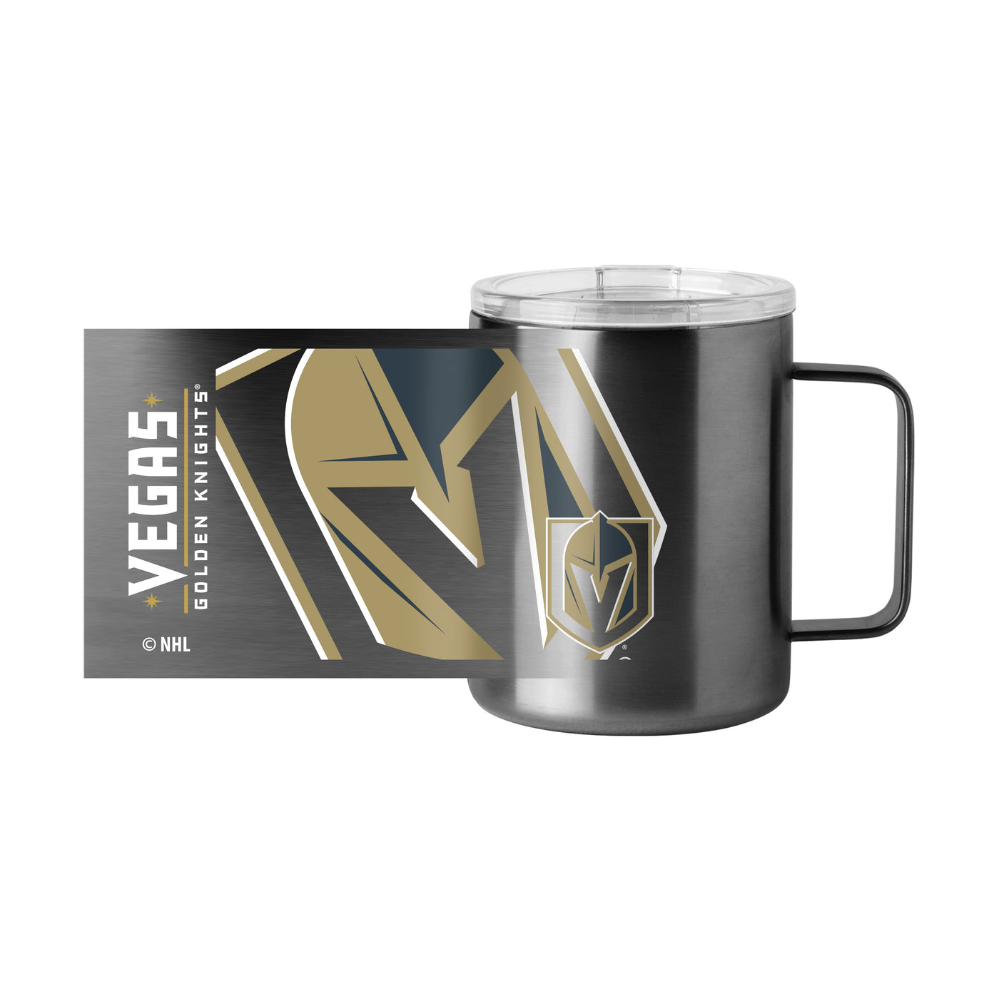Vegas Golden Knights 15oz Hype Stainless Steel Mug
