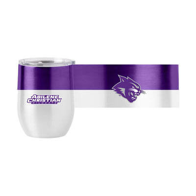 Abilene Christian University 16oz Colorblock Stainless Curved Beverage