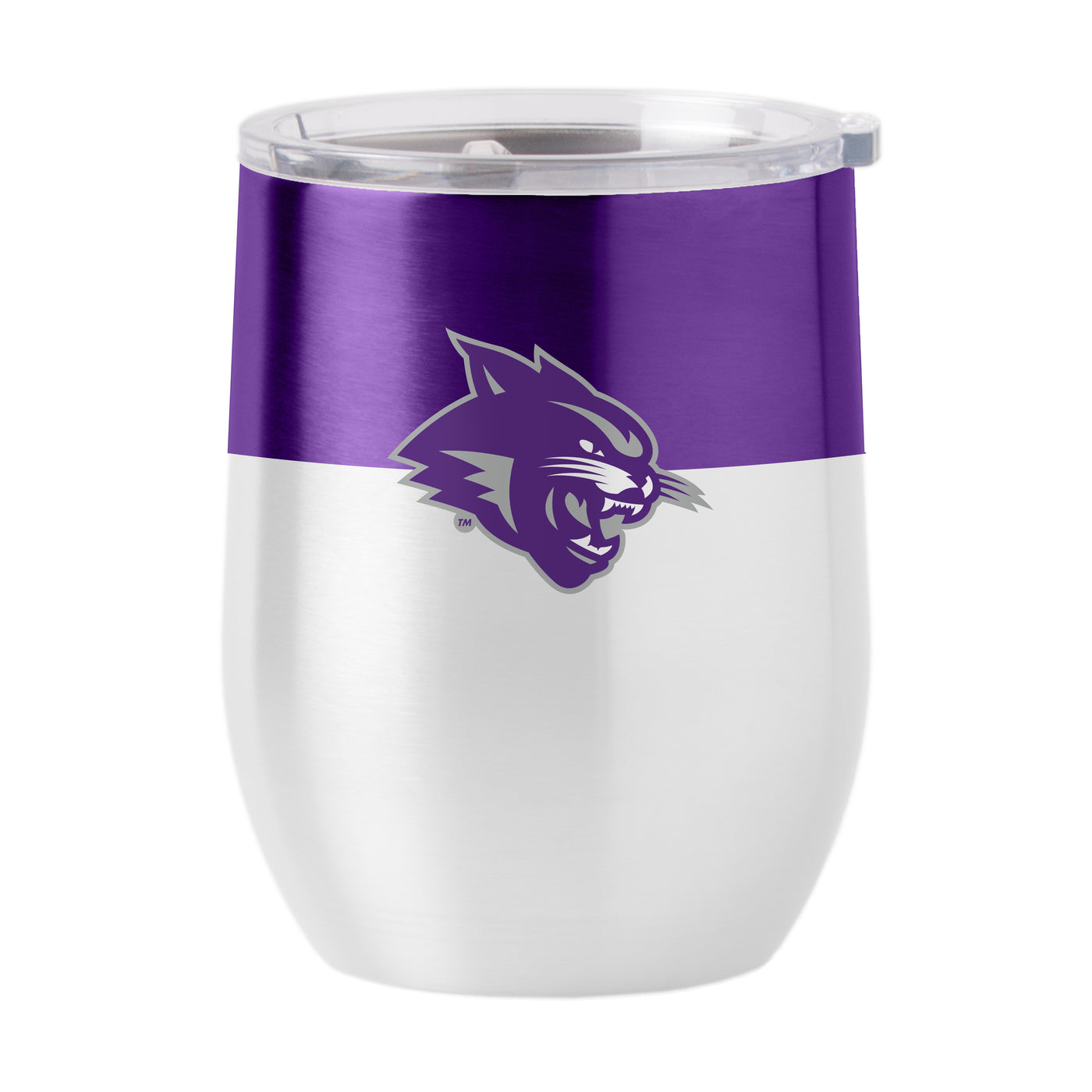 Abilene Christian University 16oz Colorblock Stainless Curved Beverage