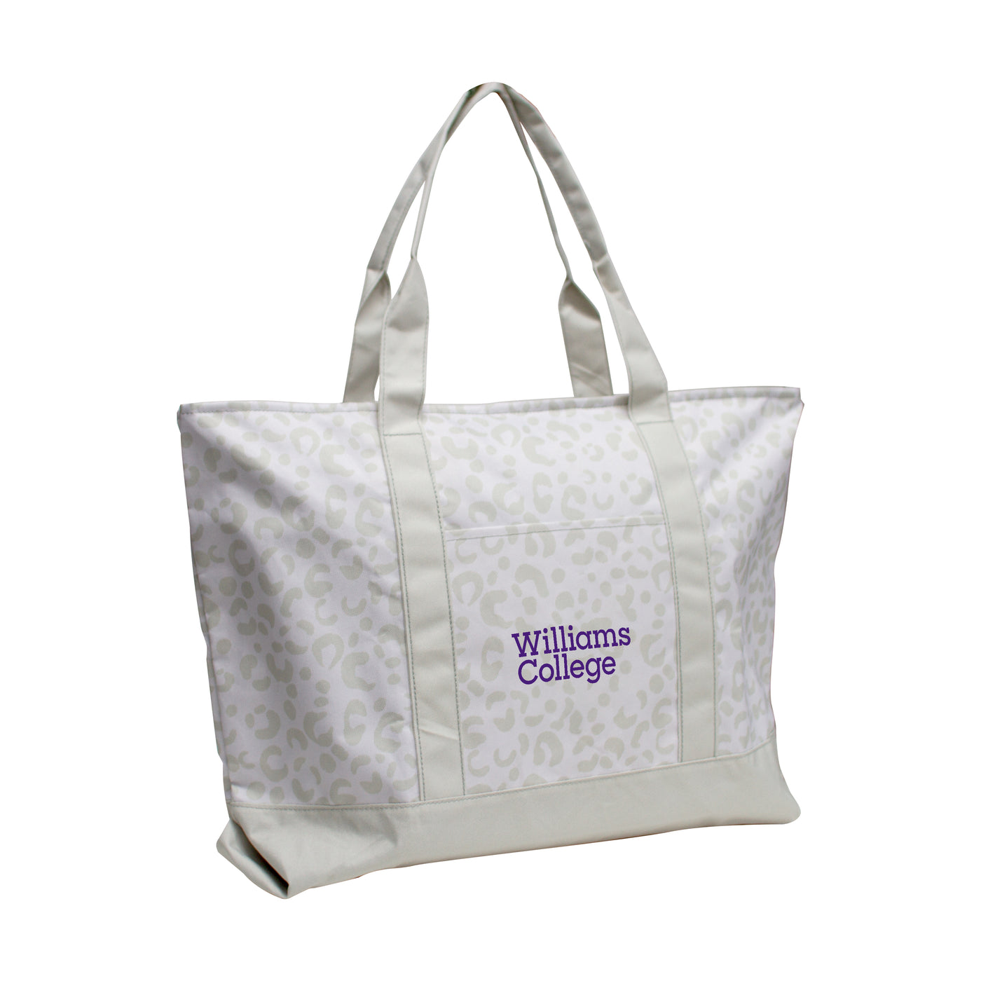 Williams College Leopard Pattern Tote