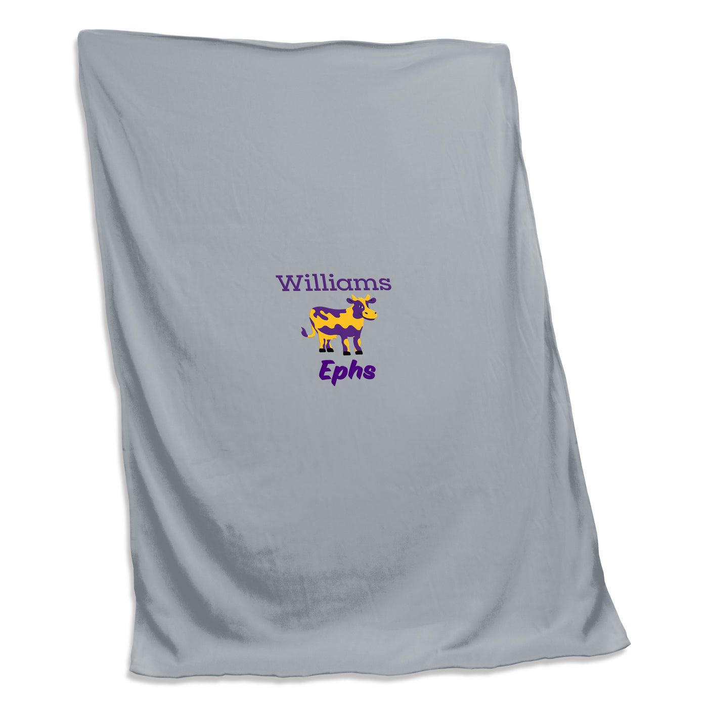 Williams College Screened Sweatshirt Blanket