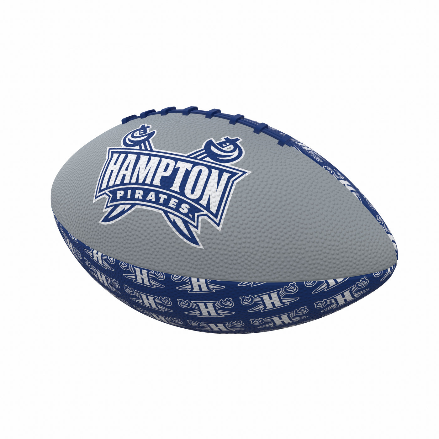 Hampton University Mini Size Rubber Footballl