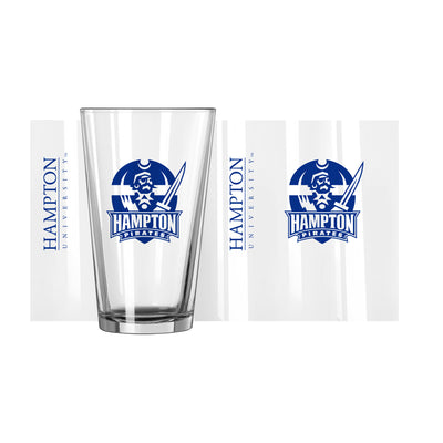 Hampton University 16oz Gameday Pint Glass