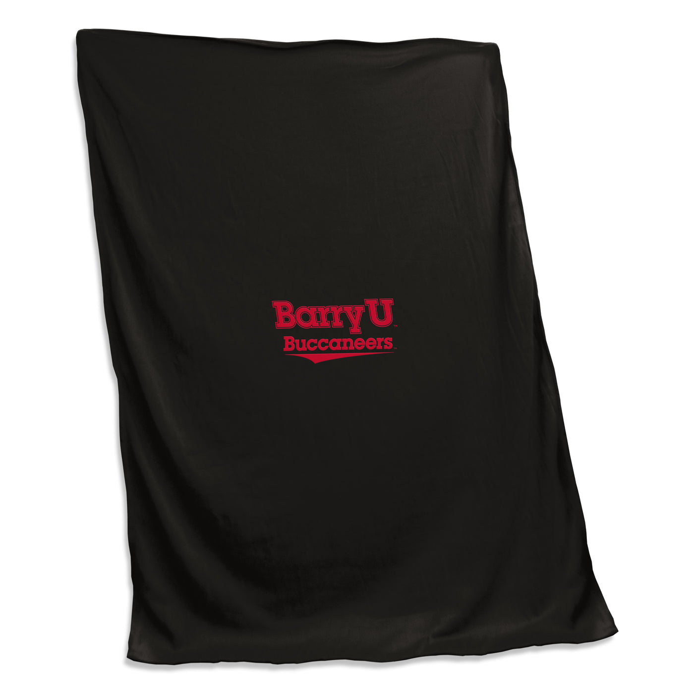 Barry Univ Screened Sweatshirt Blanket