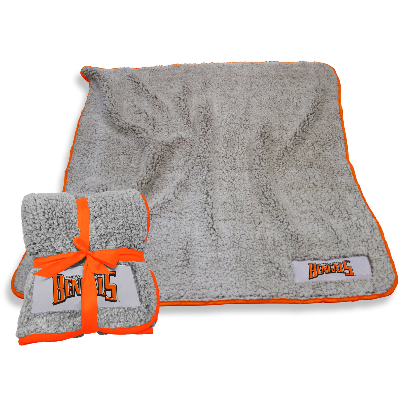 Buffalo State College Orange Frosty Fleece
