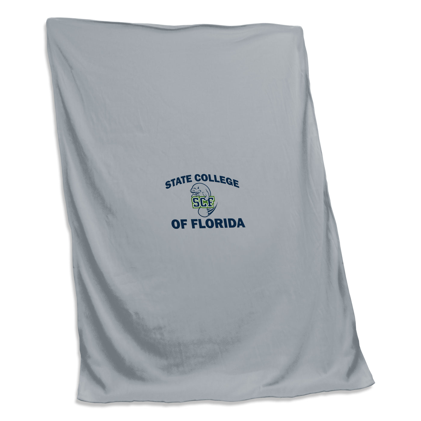 State College of Florida-Bradenton Screened Sweatshirt Blanket