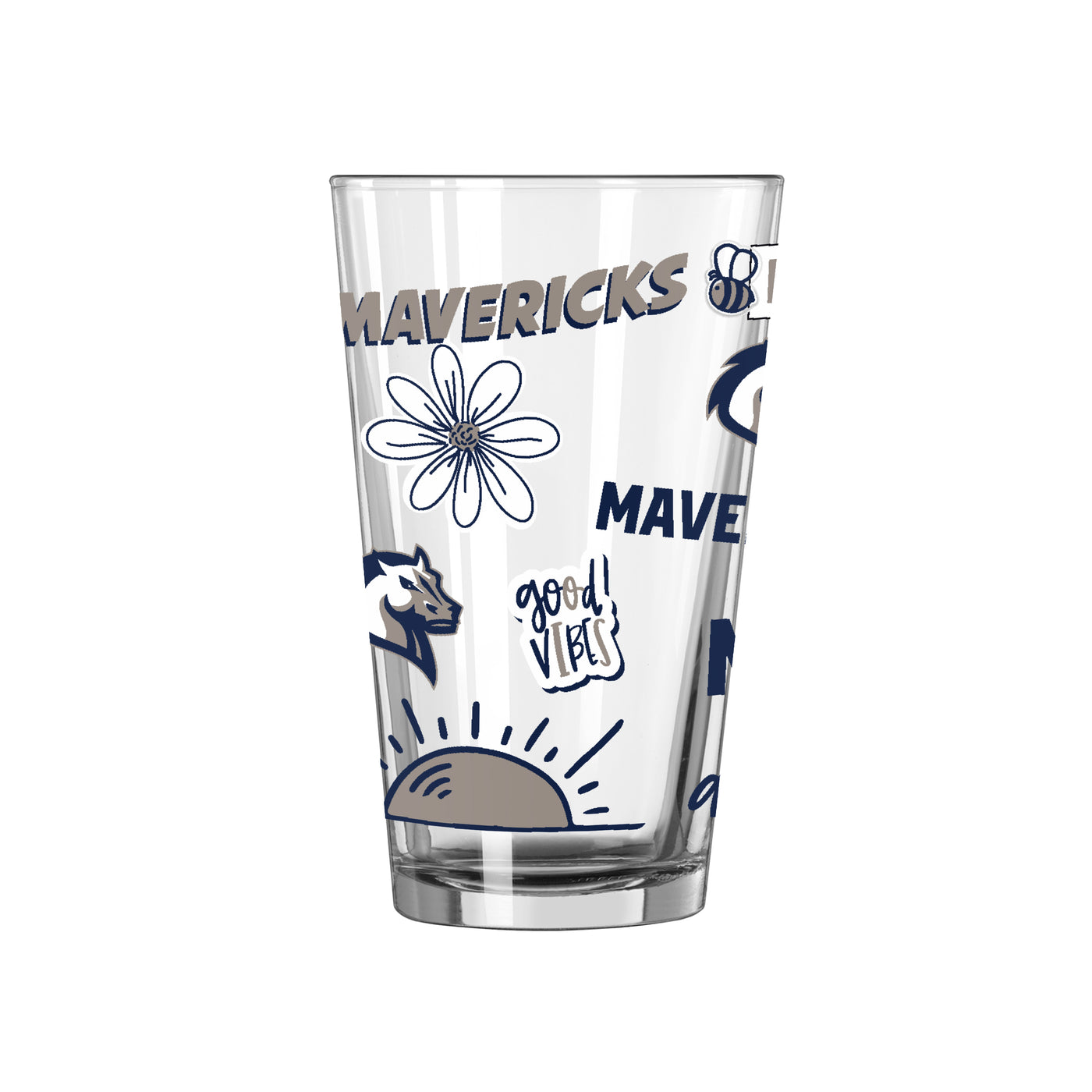 Mercy College 16oz Native Pint Glass