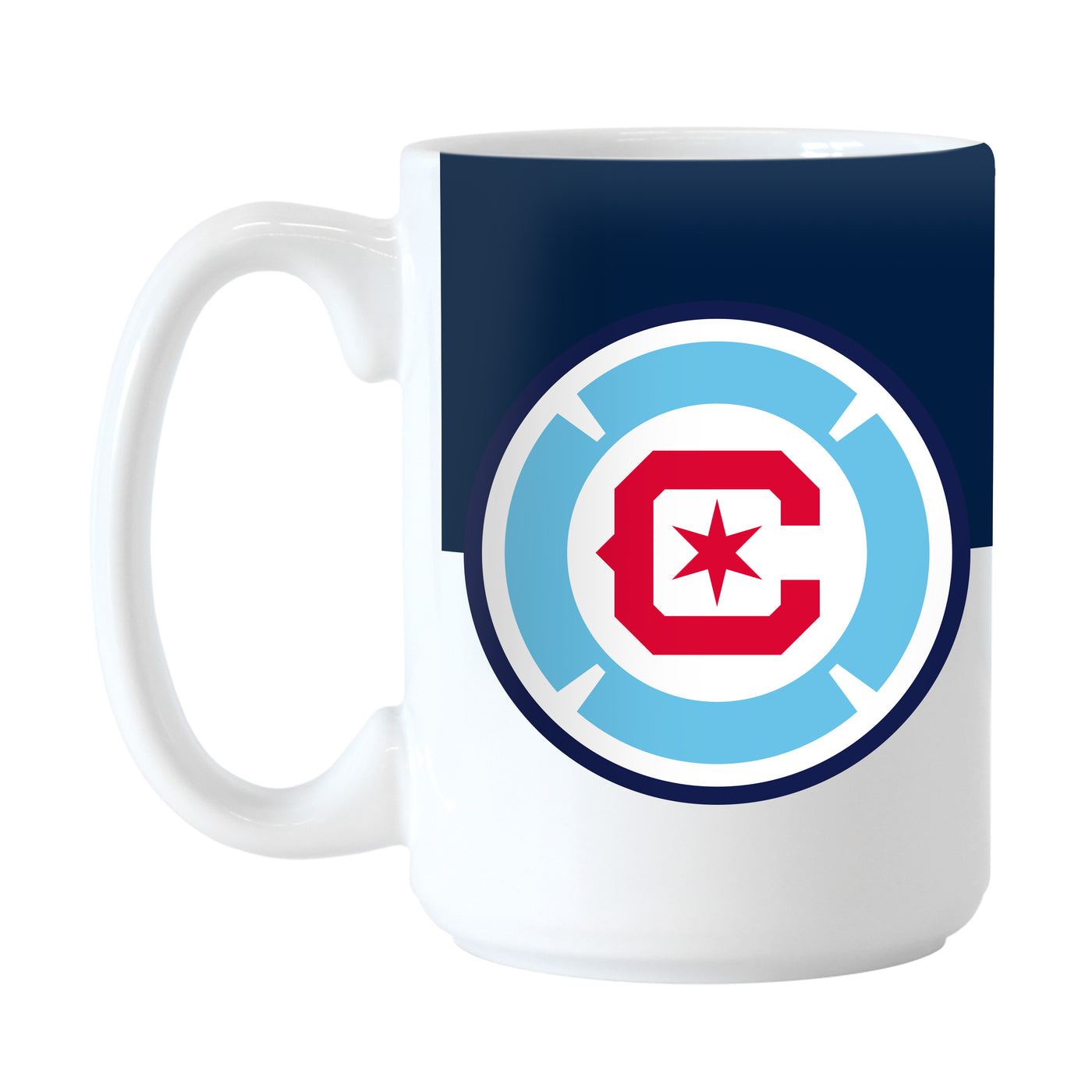 Chicago Fire 15oz Colorblock Sublimated Mug