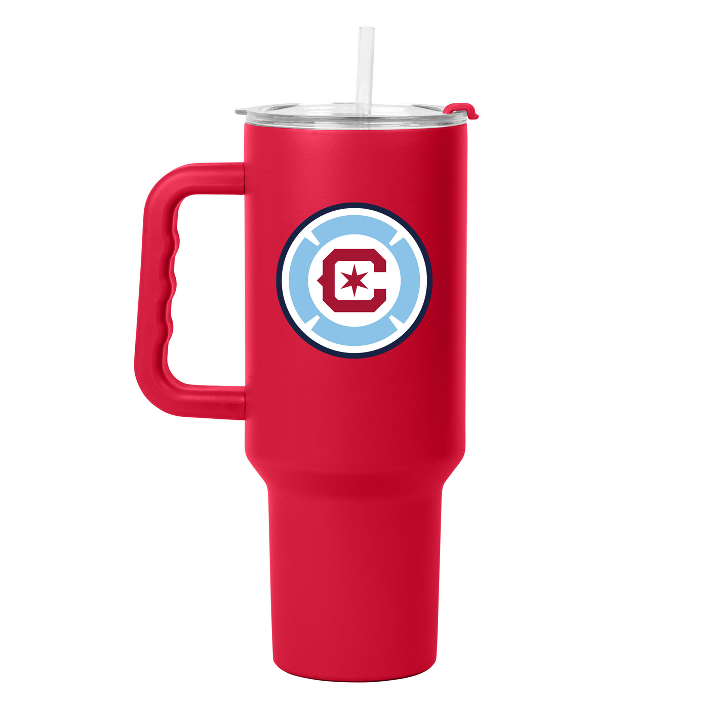 Chicago Fire 40oz Flipside Powder Coat Tumbler