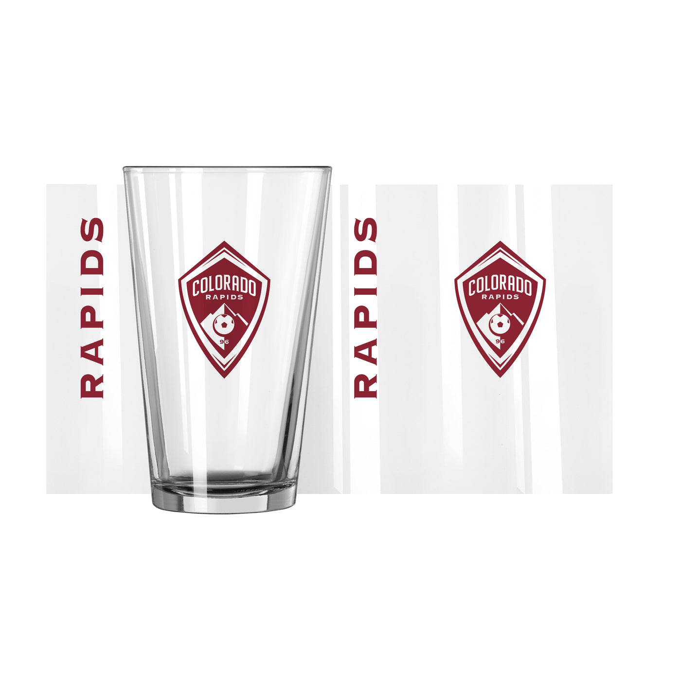 Colorado Rapids 16oz Gameday Pint Glass