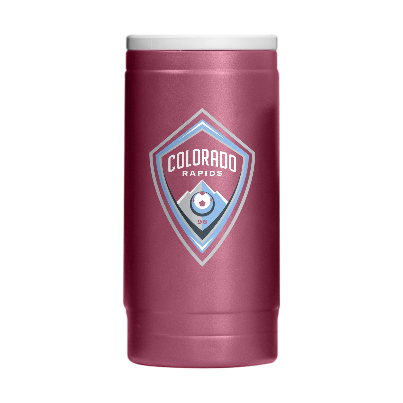 Colorado Rapids 12oz Flipside Powdercoat SlimCan Coolie