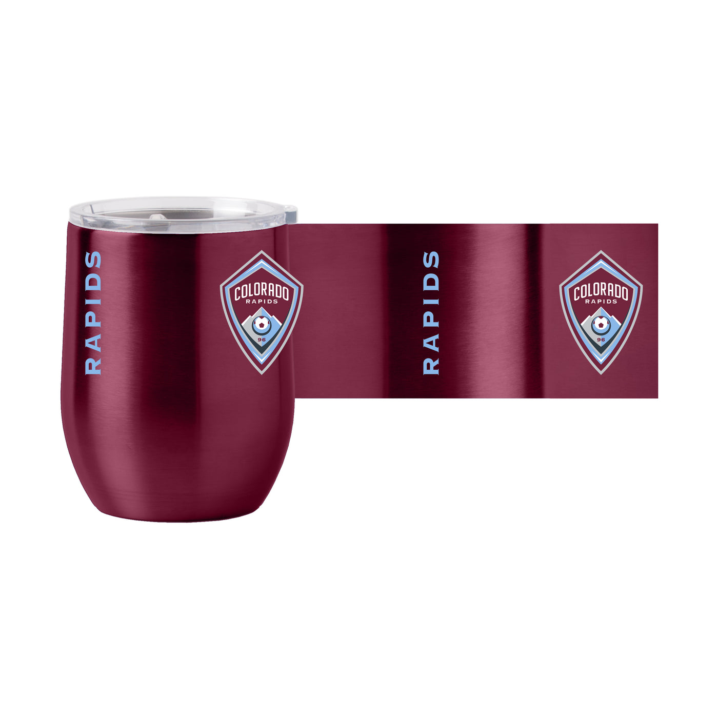 Colorado Rapids 16oz Gameday Stainless Curved Beverage