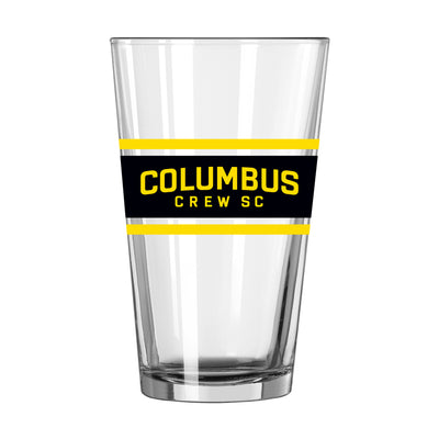 Columbus Crew 16oz Stripe Pint Glass