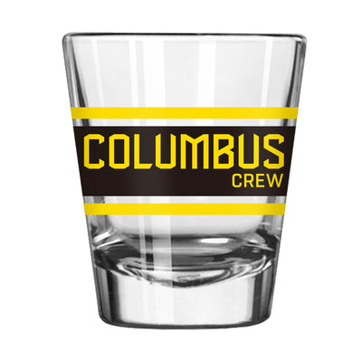 Columbus Crew 2oz Stripe Shot Glass