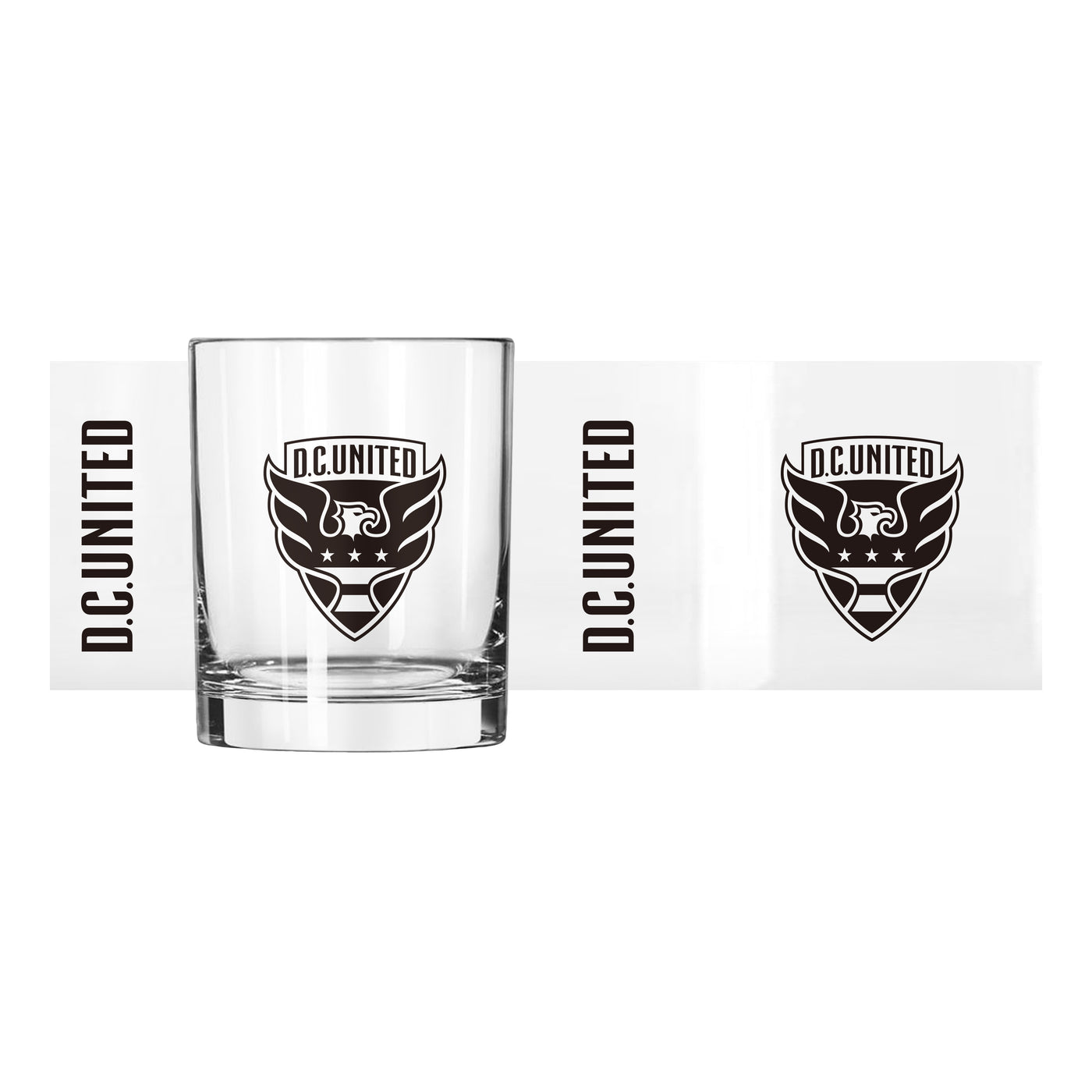 DC United 14oz Gameday Rocks Glass