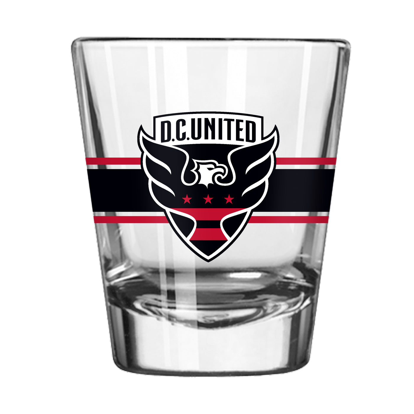 DC United 2oz Stripe Shot Glass