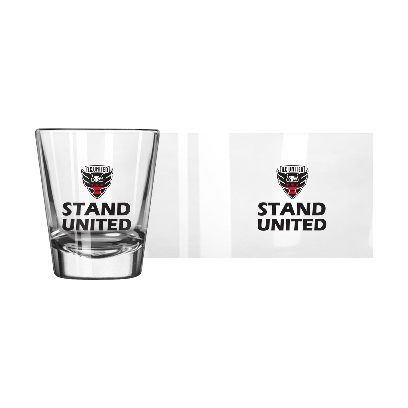 DC United 2oz Slogan Shot Glass