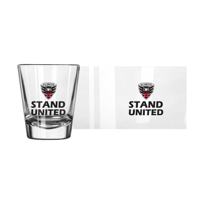 DC United 2oz Slogan Shot Glass