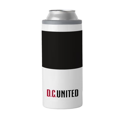 DC United 12oz Colorblock Slim Can Coolie