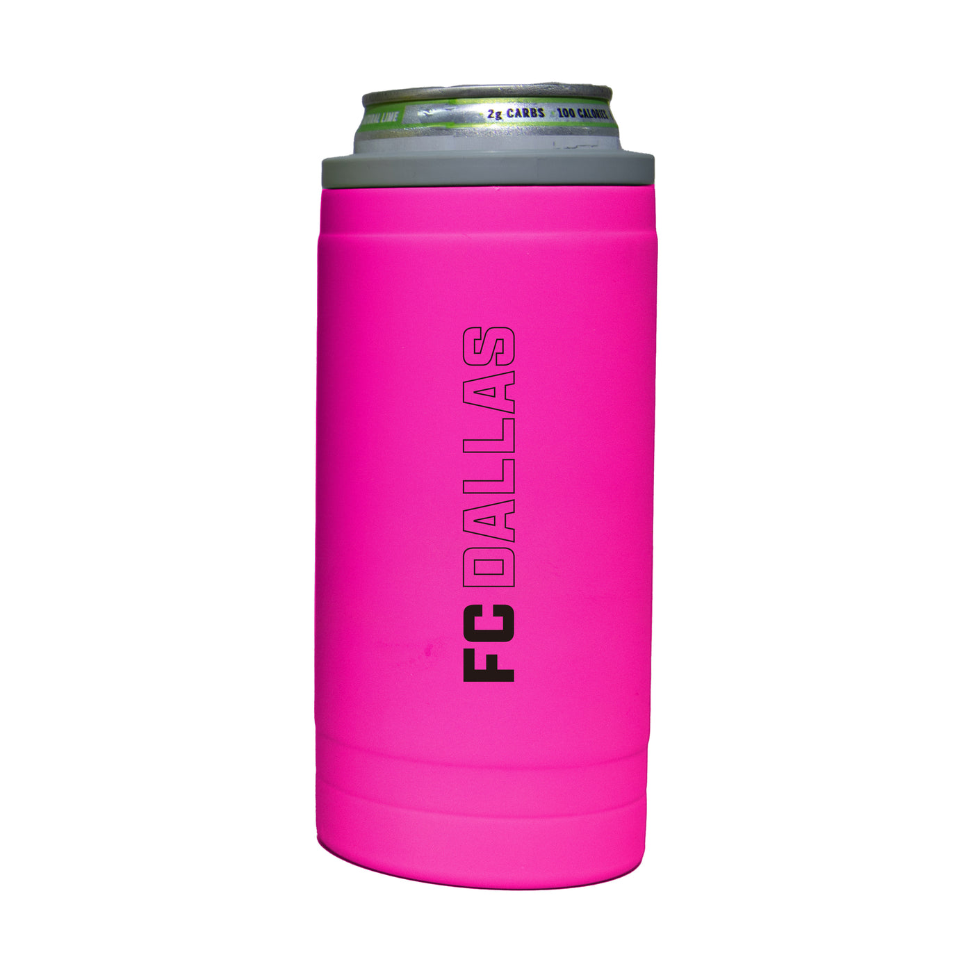 FC Dallas 12oz Electric Stacked Soft Touch Slim Coolie