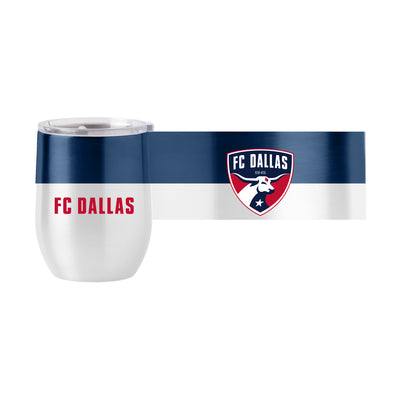 FC Dallas 16oz Colorblock Stainless Curved Beverage