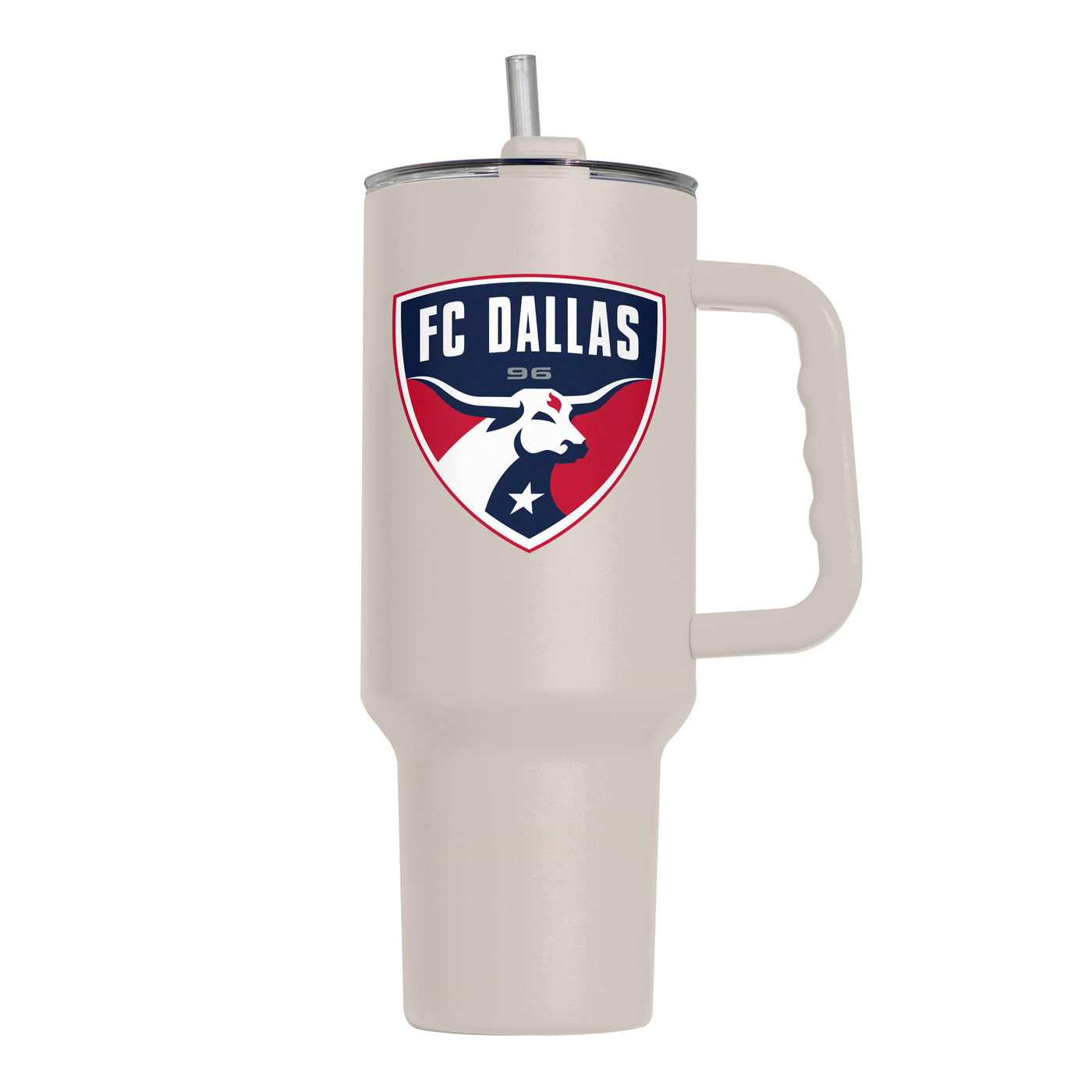 FC Dallas Sand 40oz Powder Coat Tumbler