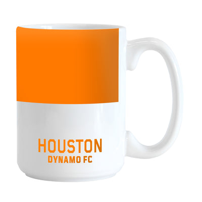 Houston Dynamo 15oz Colorblock Sublimated Mug