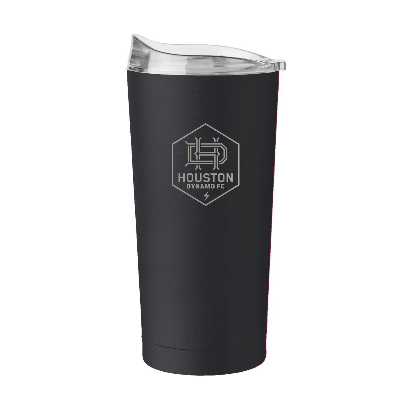 Houston Dynamo Black Powdercoat Gunmetal 20oz Tumbler
