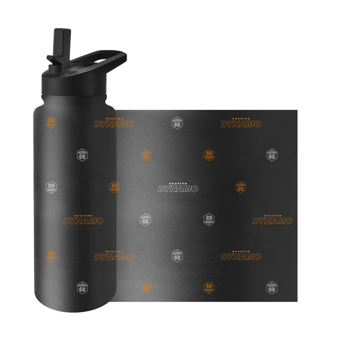 Houston Dynamo 34oz Step And Repeat Quencher Bottle