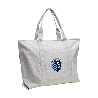 Sporting Kansas City Leopard Pattern Tote - Logo Brands