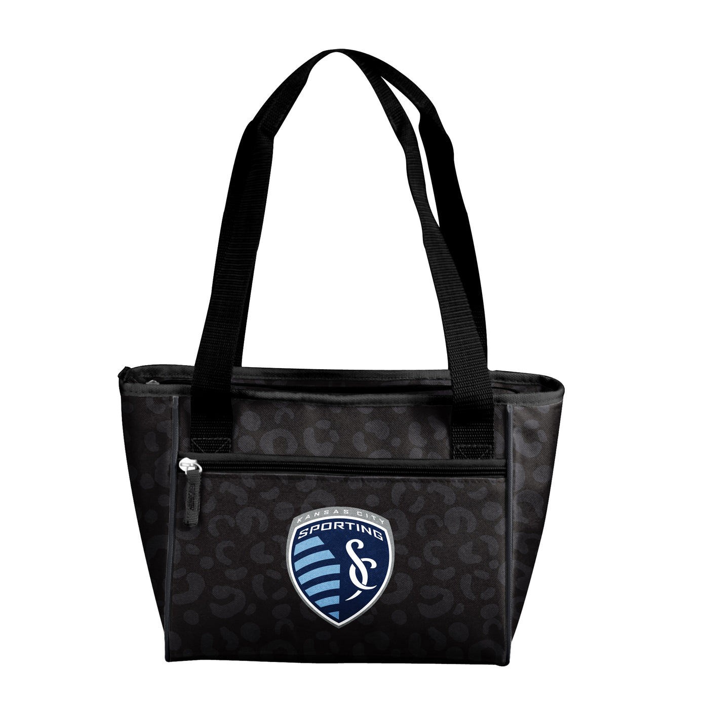 Sporting KC Leopard Print 16 Can Cooler Tote
