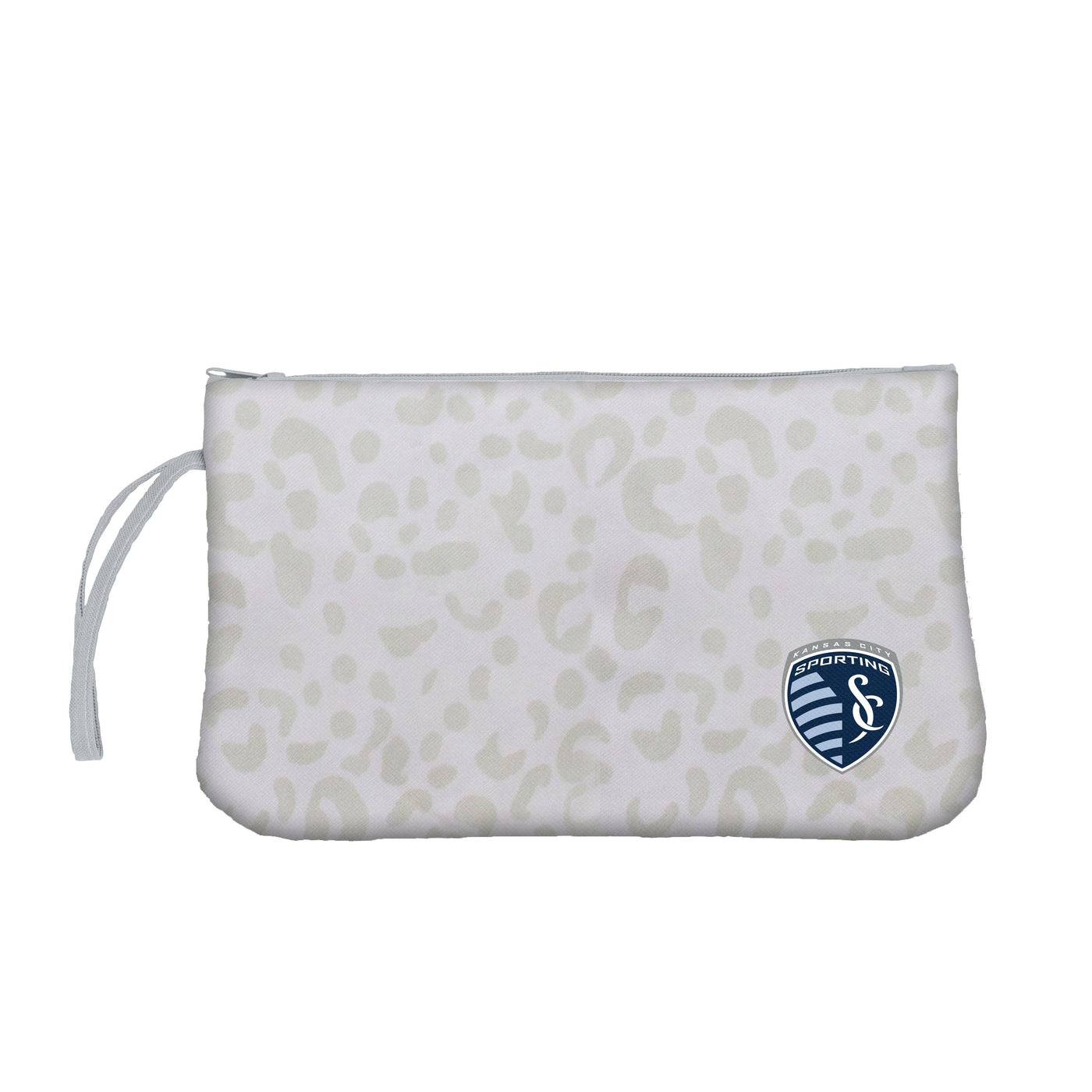 Sporting Kansas City Leopard Print Wristlet