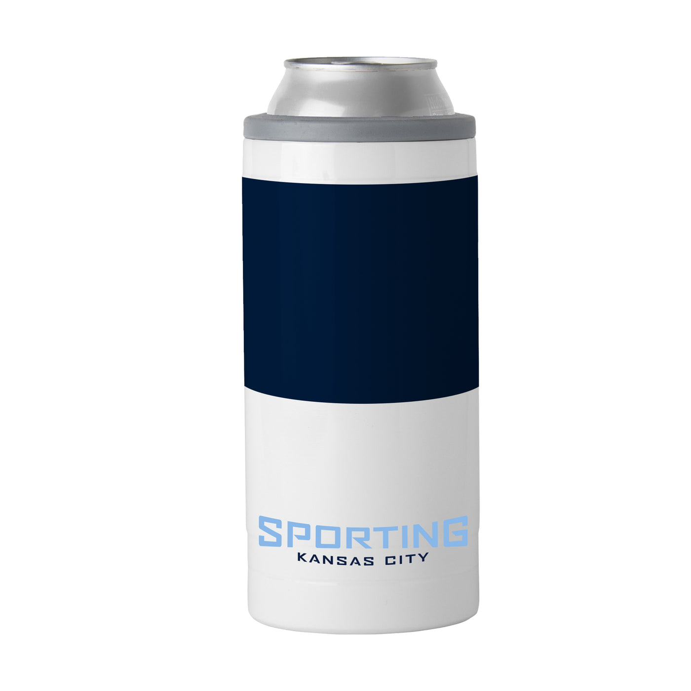 Sporting KC 12oz Colorblock Slim Can Coolie