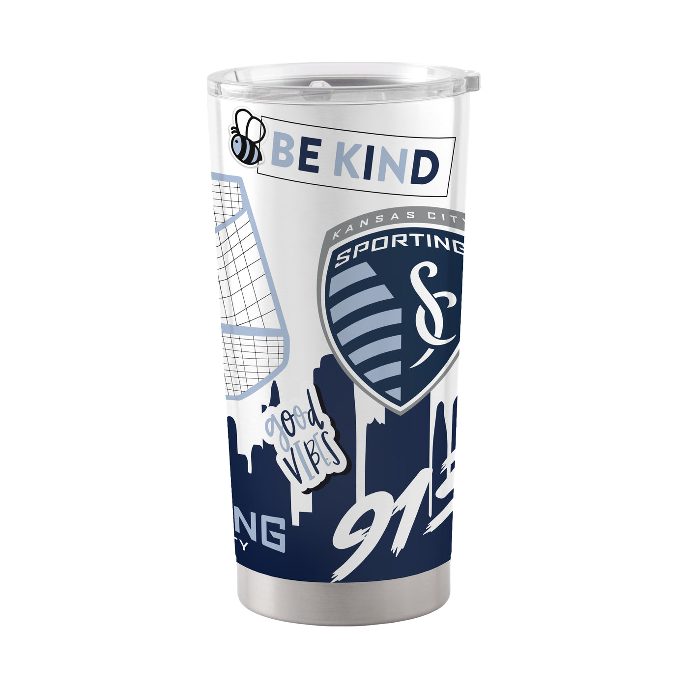 Sporting Kansas City 20oz Native Stainless Tumbler