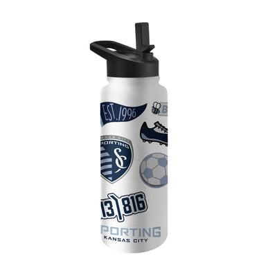 Sporting Kansas City 34oz Native Quencher Bottle