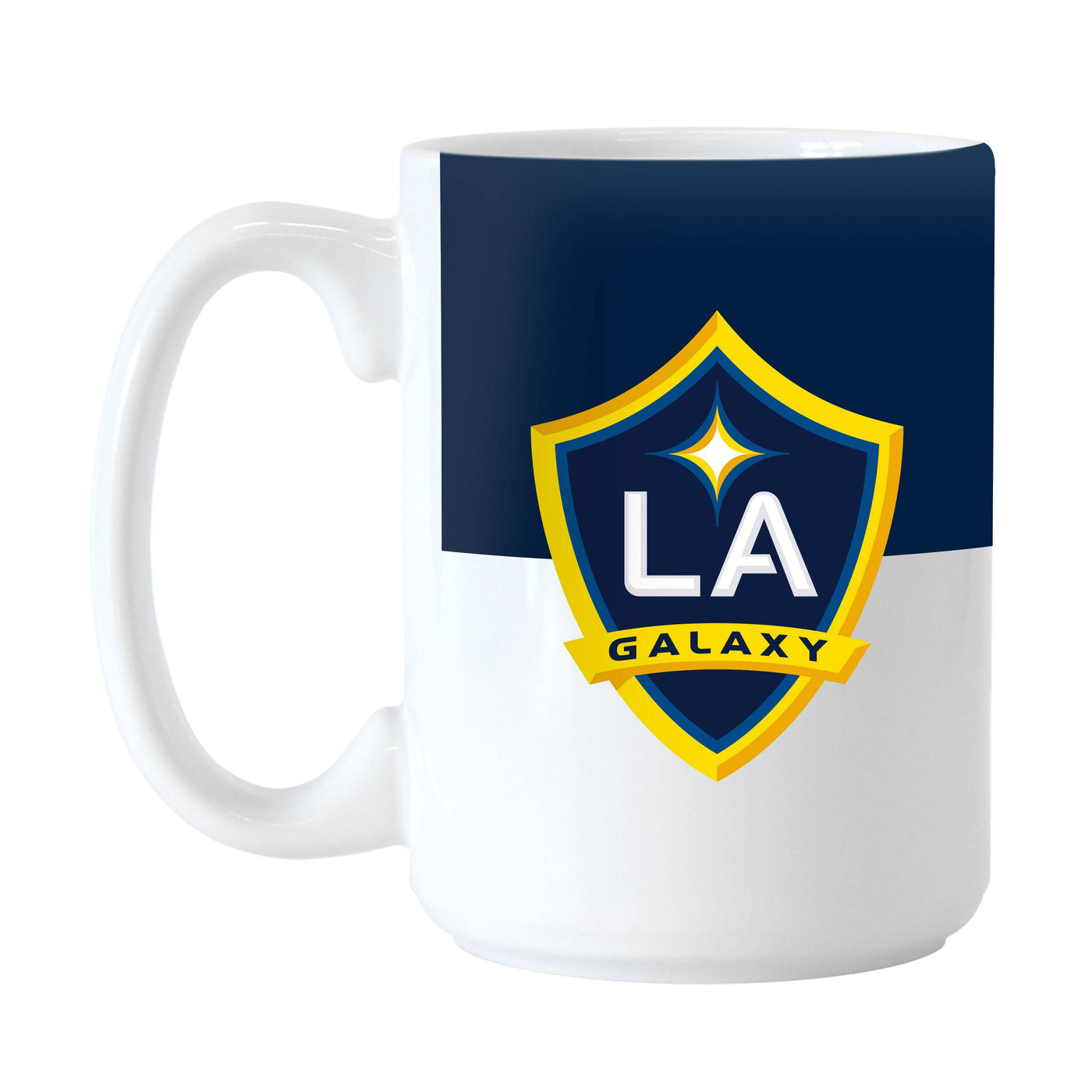 Los Angeles Galaxy 15oz Colorblock Sublimated Mug