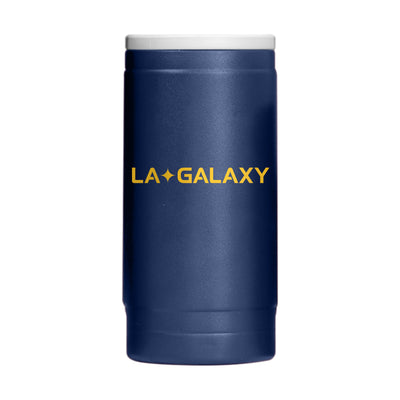 Los Angeles Galaxy 12oz Flipside Powder Coat Slim Can Coolie