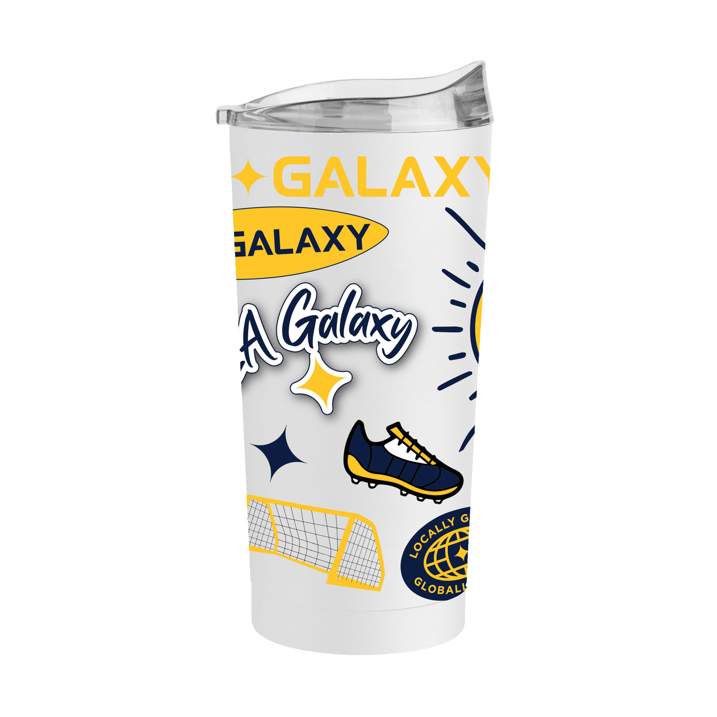 Los Angeles Galaxy 20oz Native Powder Coat Tumbler